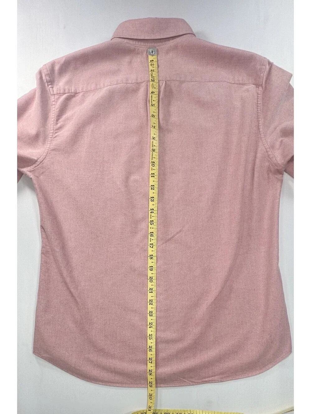 J Crew Slim Oxford Long Sleeve Button Up Pink Mens L
